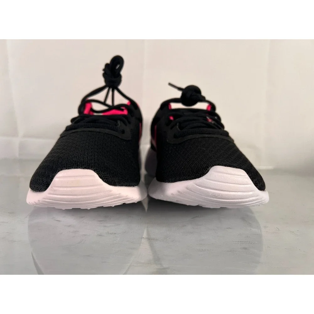 Nike Tanjun‎ GS Black Hyper Pink White Kids Size 6.5 Running Shoes 818384 061